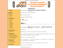 Tablet Screenshot of 2bsport.onlinetri.com