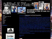 Tablet Screenshot of carole-peon.onlinetri.com