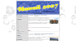 Desktop Screenshot of hawaii-2007.onlinetri.com
