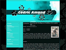 Tablet Screenshot of cedric-amand.onlinetri.com